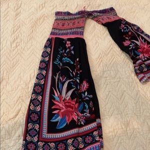 Dreamy OTS long sleeve flowy dress